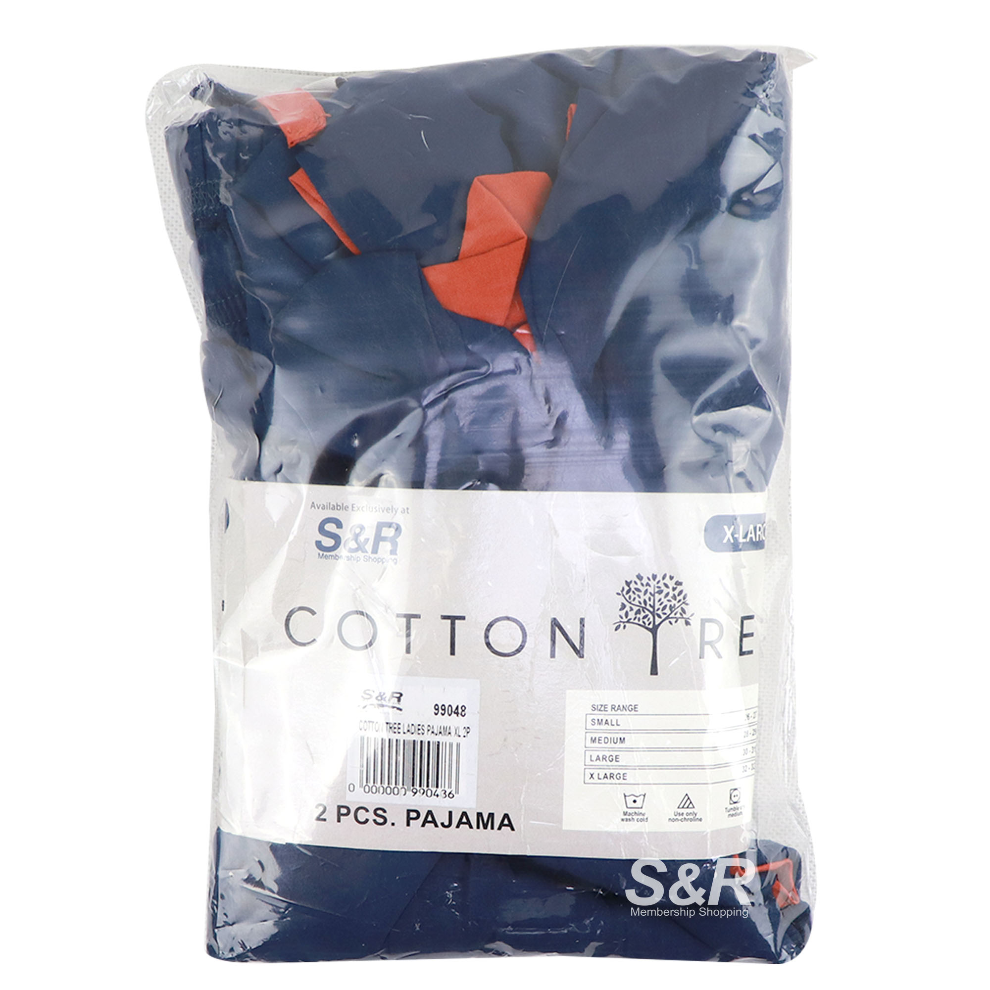 Cotton Tree Ladies Pajama XL Size 2pcs